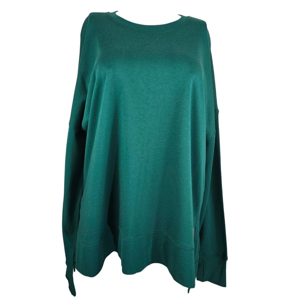 Sweaty Betty Stunning Petrol Green Women's After Class Longline Sweatshirt XL